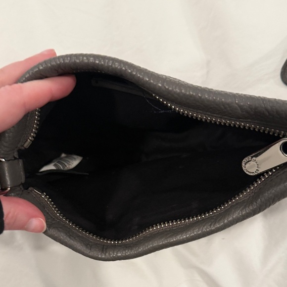 Gray Leather Crossbody - Picture 5 of 8